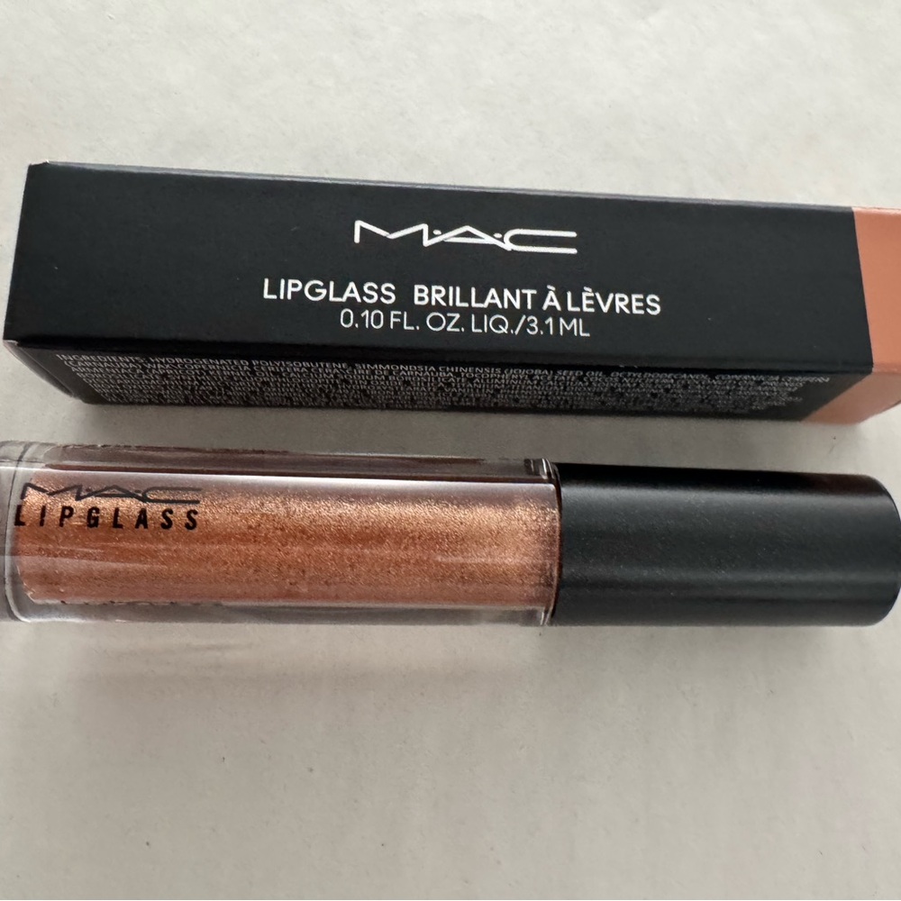 MAC Cosmetics Lipglass in Sparkling Bronze